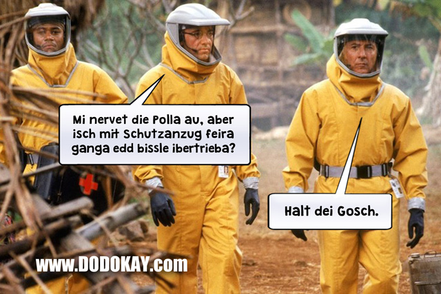 Dodokay Pollen Outbreak Schutzanzug Pollenalarm Heuschnupfen Dodokay Pollen Outbreak Schutzanzug Pollenalarm Heuschnupfen