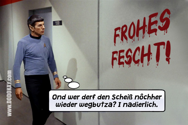 Dodokay Mr. Spock Enterprise Star Trek Weihnachten Dodokay Mr. Spock Enterprise Star Trek Weihnachten