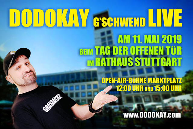 Dodoka live Tag des offenen Rathauses Stuttgart