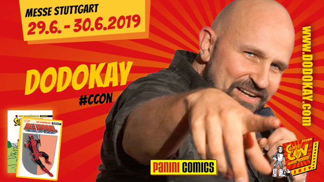 Dodokay Comic Con Germany Stuttgart 2019 Panini Deadpool Simpsons