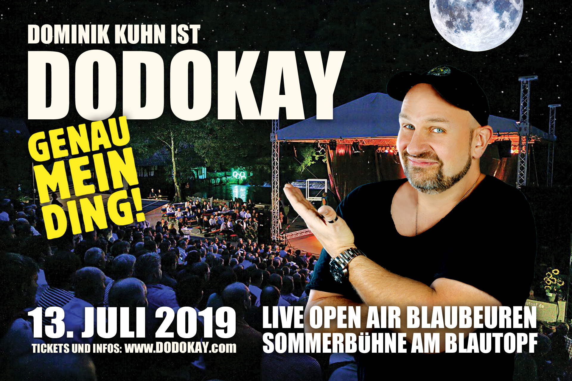 Dodokay live Blaubeuren Sommerbühne Blautopf