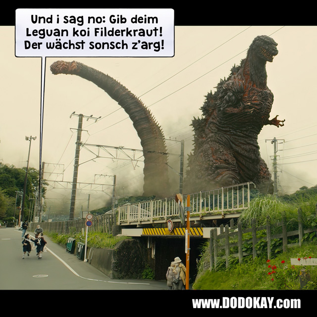 Dodokay Shin Godzilla schwäbisch