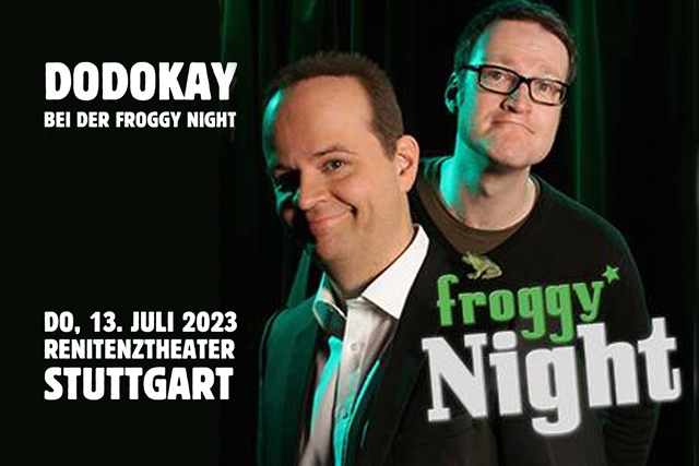 Dodokay Froggy Night Thomas Fröschle Topas Renitenztheater Stuttgart