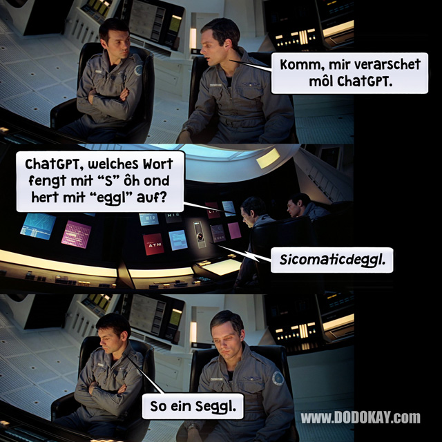 Dodokay ChatGPT 2001 Odyssee im Weltraum HAL 9000 Dodokay ChatGPT 2001 Odyssee im Weltraum HAL 9000