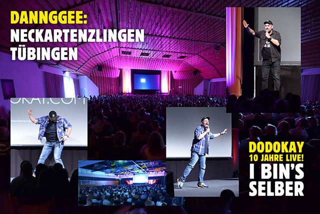 Dodokay live Neckartenzlingen Tübingen I bin's selber Dodokay live Neckartenzlingen Tübingen I bin's selber