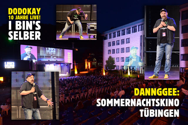 Dodokay live Sommernachtskino Tübinen I bin's selber Dodokay live Sommernachtskino Tübinen I bin's selber