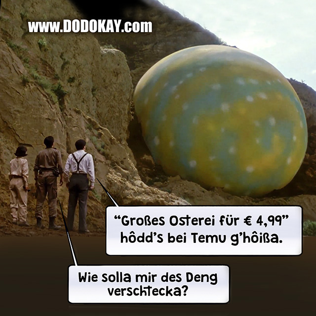 Dodokay Godzilla Ostern Osterei