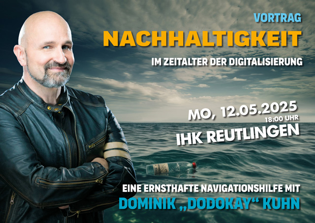 Dominik Kuhn Vortrag Nachhaltigkeit IHK Reutlingen